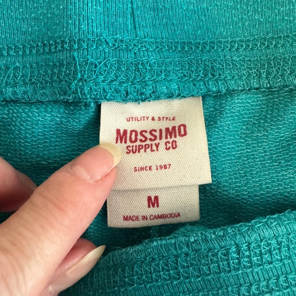 Mossimo Supply Co. Teal Casual Shorts - Picture 2 of 4